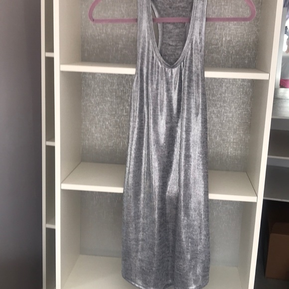 H&M silver long tank size xs - Picture 2 of 6